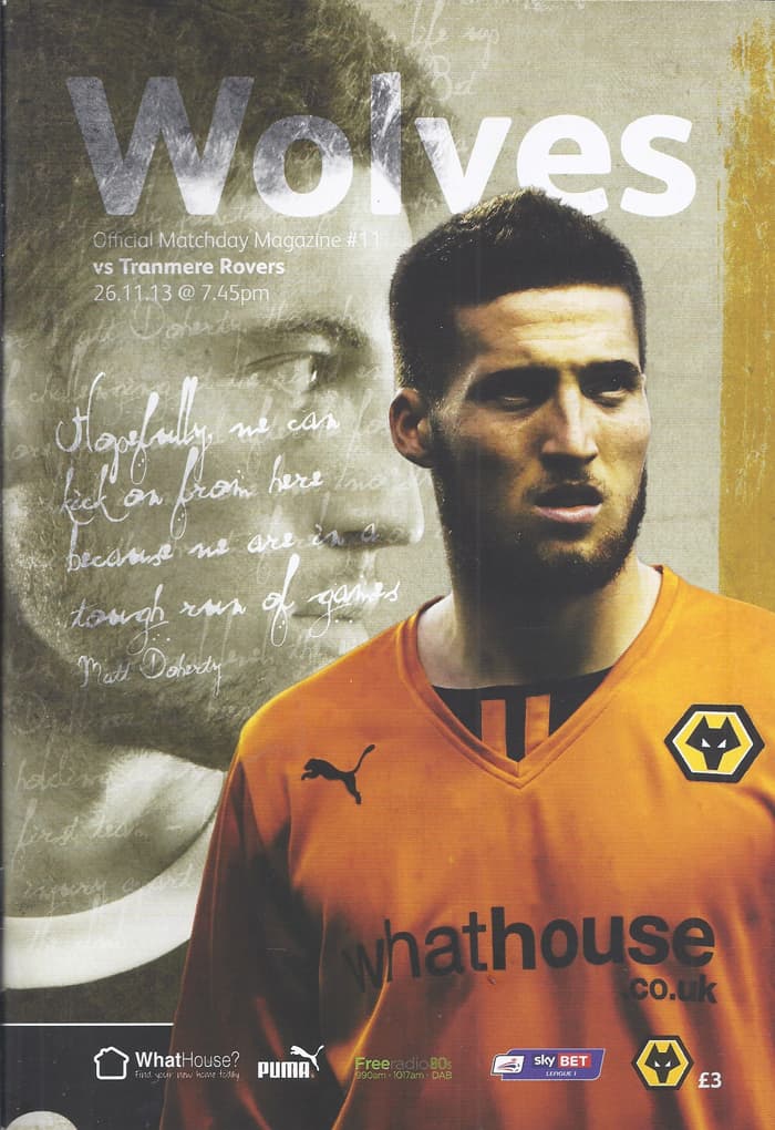 Wolverhampton Wanderers FC v Tranmere Rovers FC